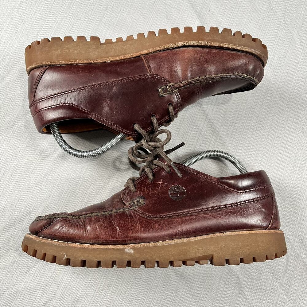 Timberland Jackson’s Landing Moc Toe Oxford Men’s Size 8.5 Casual Shoes A2HYM
